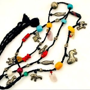 Belt~Stones,Charms & Beads / Vintage / Artistic